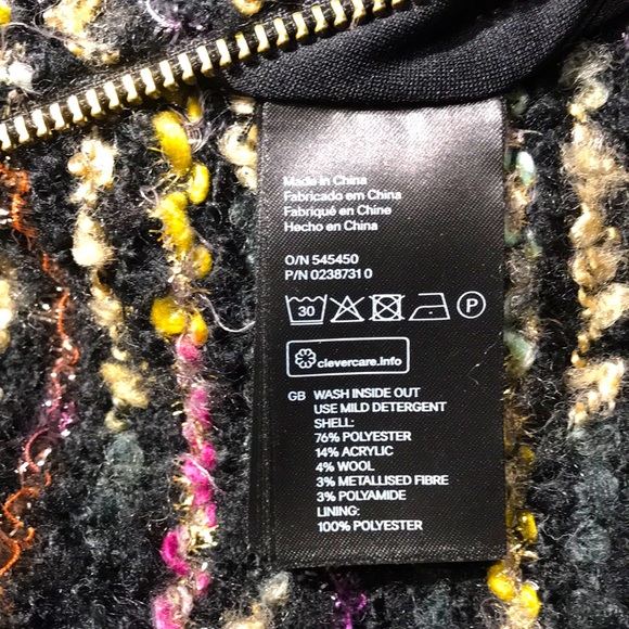 H&M Holiday Sweater Jacket - Picture 5 of 5